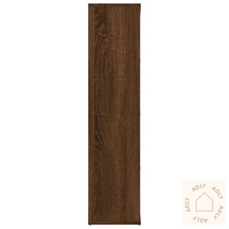 Bokhylle Brun Eik 50X25X106 Cm