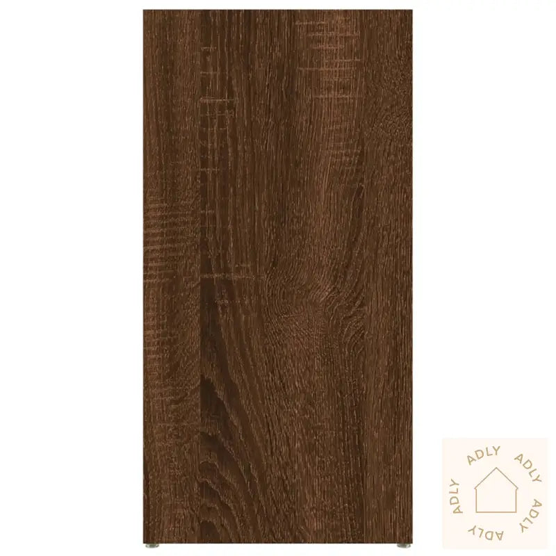 Bokhylle Brun Eik 50X25X106 Cm