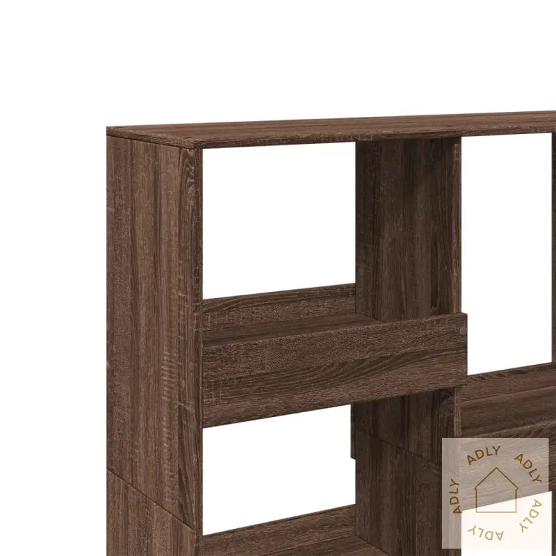 Romdeler Brun Eik 100X33X115 Cm Konstruert Tre