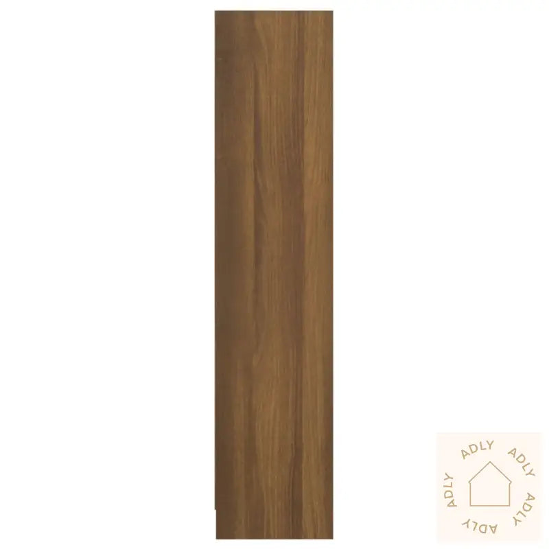 Bokhylle Brun Eik 60X24X109 Cm Konstruert Tre