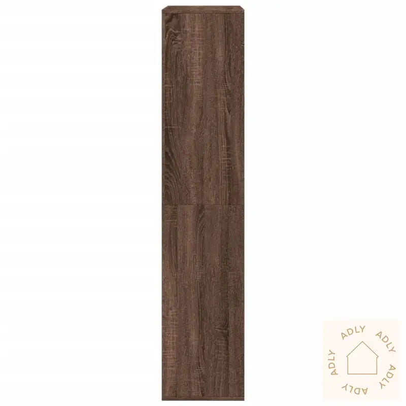 Bokhylle Brun Eik 100X33X155,5 Cm Konstruert Tre