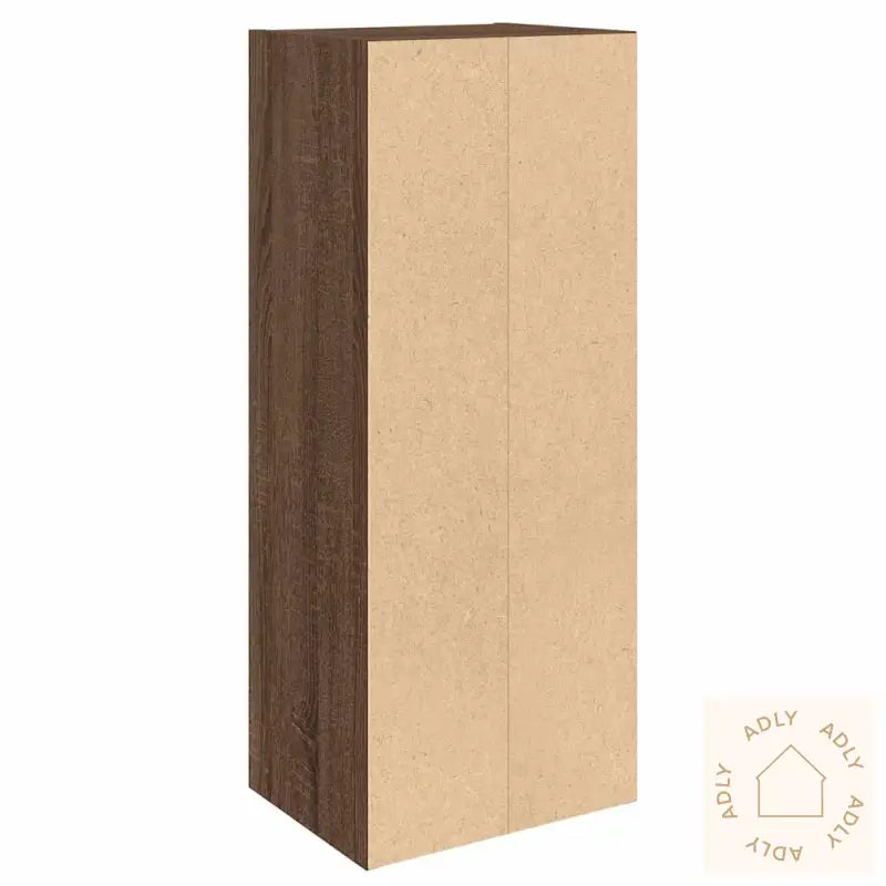 Bokhylle Brun Eik 31X24X77 Cm Konstruert Tre