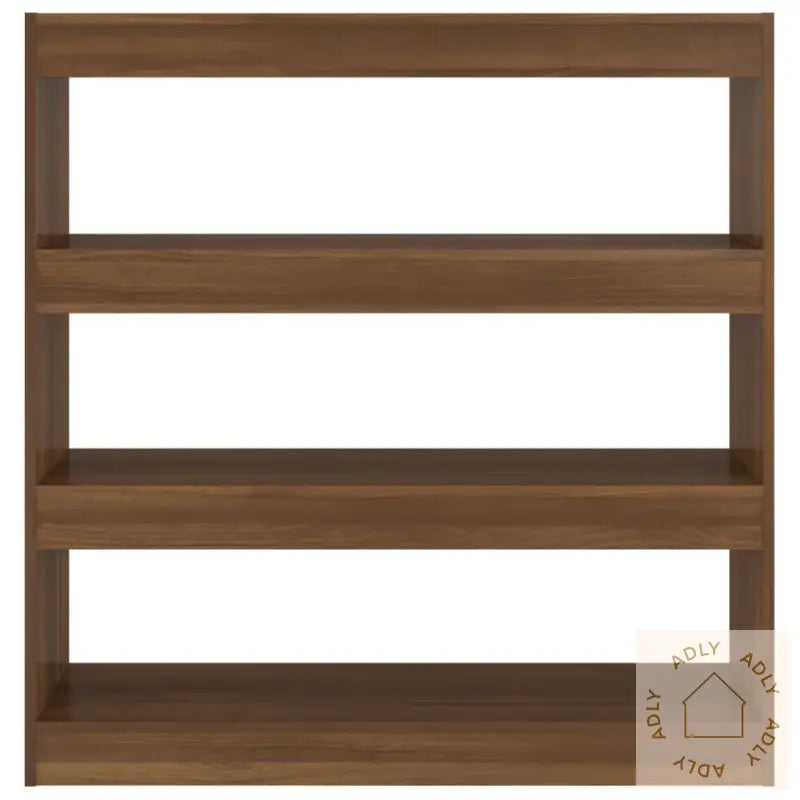 Bokhylle/Romdeler Brun Eik 100X30X103 Cm