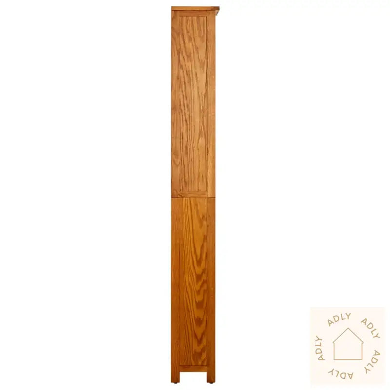 Bokhylle 6 Etasjer 52X22X180 Cm Heltre Eik