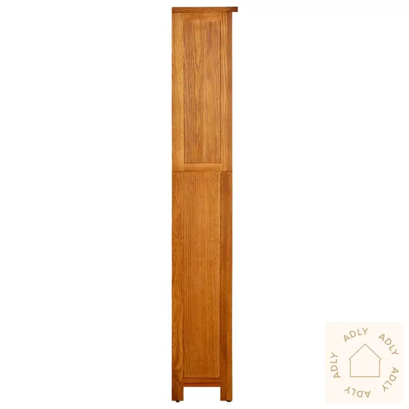Bokhylle 5 Etasjer 45X22X140 Cm Heltre Eik