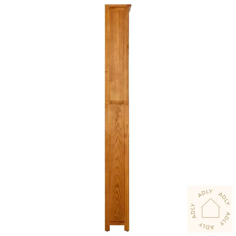 Bokhylle 7 Etasjer 90X22,5X200 Cm Heltre Eik