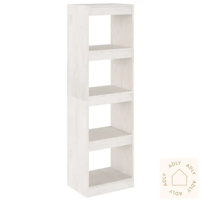 Bokhylle/Romdeler Hvit 40X30X135,5 Cm Heltre Furu