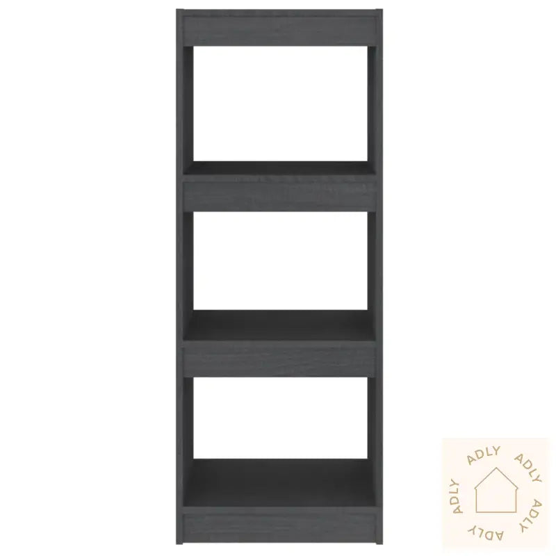 Bokhylle/Romdeler Grå 40X30X103,5 Cm Heltre Furu