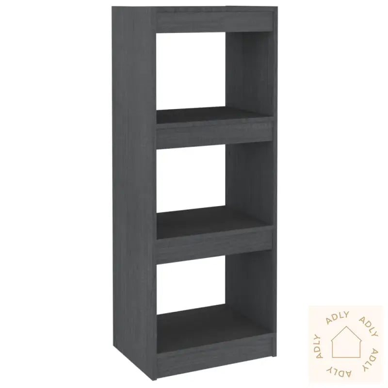 Bokhylle/Romdeler Grå 40X30X103,5 Cm Heltre Furu