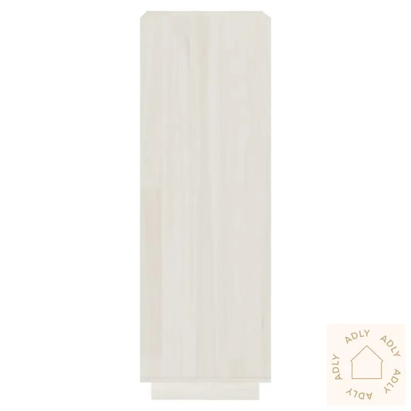 Bokhylle/Romdeler Hvit 40X35X103 Cm Heltre Furu