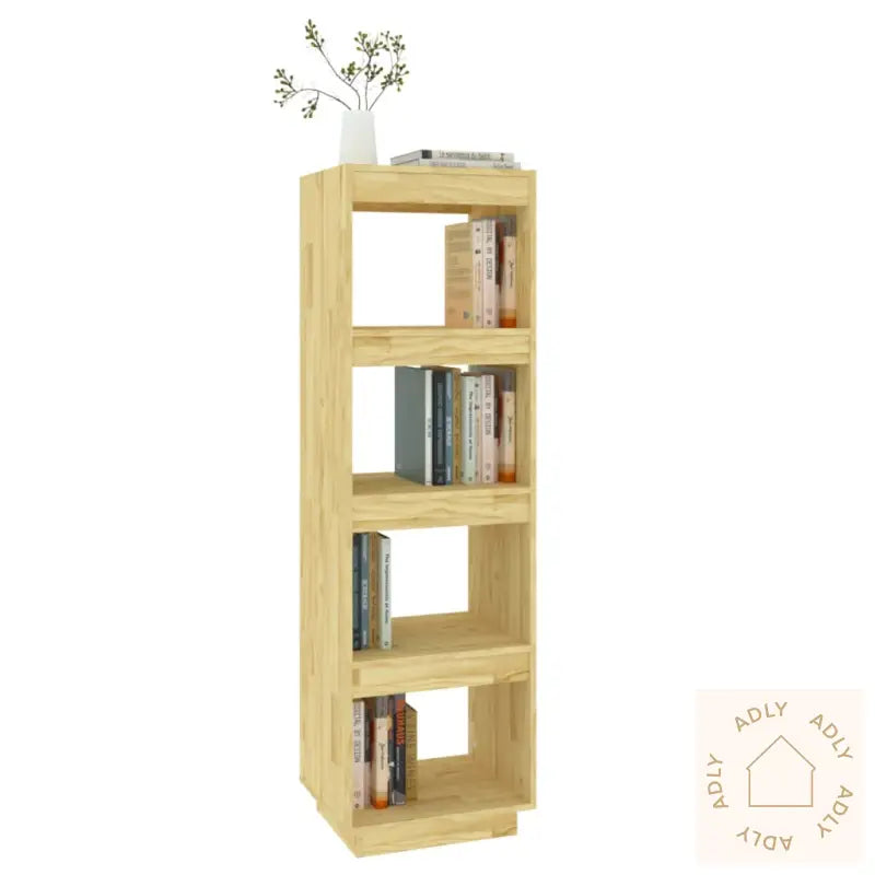 Bokhylle/Romdeler 40X35X135 Cm Heltre Furu