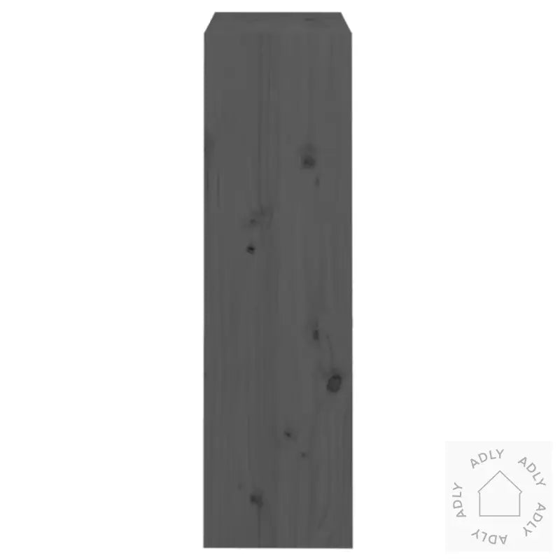 Bokhylle/Romdeler Grå 60X30X103,5 Cm Heltre Furu
