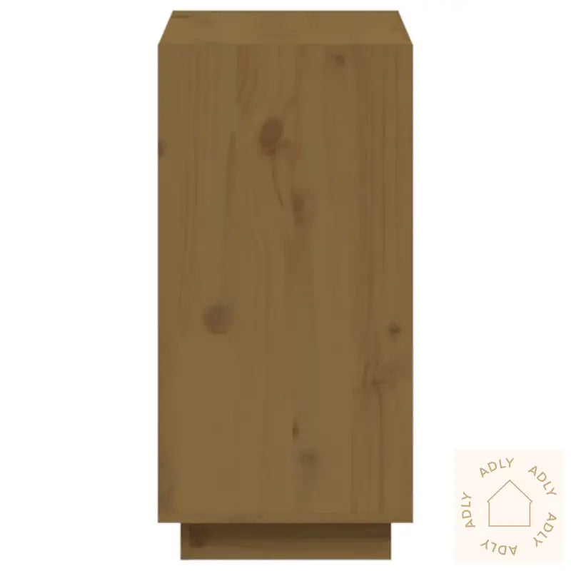 Bokhylle Honningbrun 60X35X71 Cm Heltre Furu