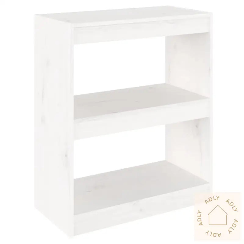 Bokhylle/Romdeler Hvit 60X30X71,5 Cm Heltre Furu