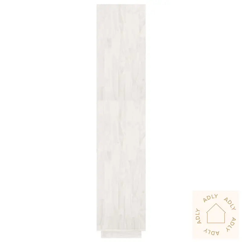 Bokhylle/Romdeler Hvit 80X35X167 Cm Heltre Furu