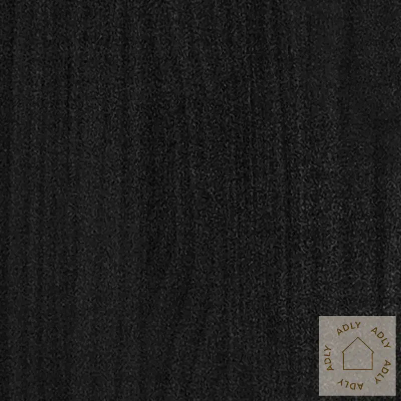 Bokhylle 3 Nivåer Svart 40X30X105 Cm Heltre Furu