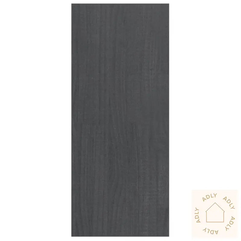 Bokhylle/Romdeler Grå 100X30X71,5 Cm Furu