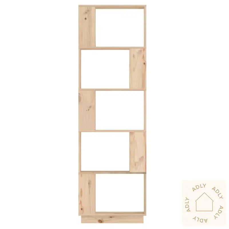 Bokhylle/Romdeler 51X25X163,5 Cm Heltre Furu