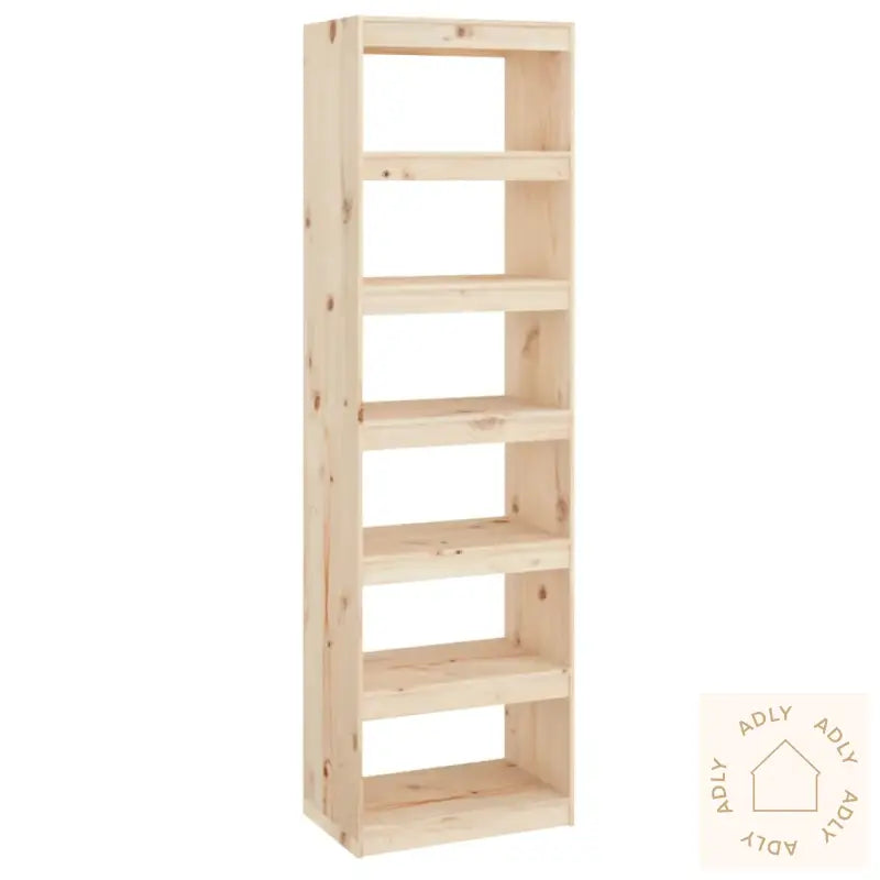 Bokhylle/Romdeler 60X30X199,5 Cm Heltre Furu