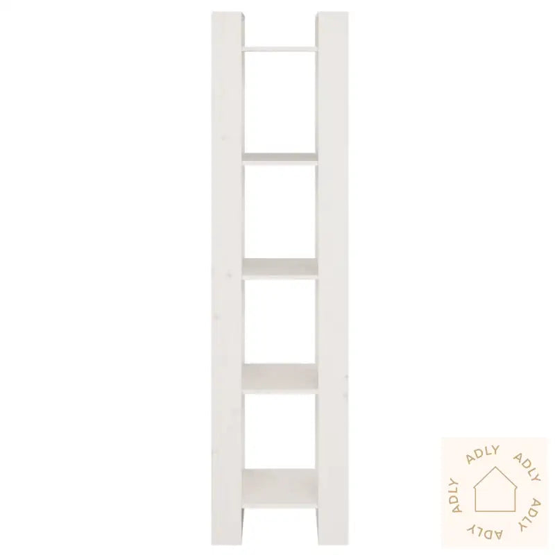 Bokhylle/Romdeler Hvit 41X35X160 Cm Heltre Furu