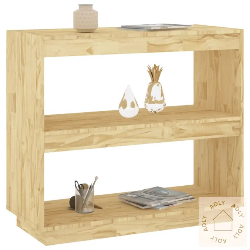 Bokhylle 80X35X71 Cm Heltre Furu