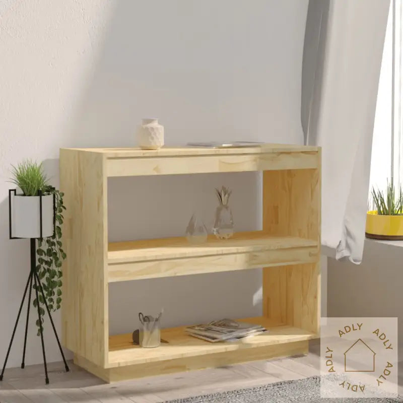 Bokhylle 80X35X71 Cm Heltre Furu