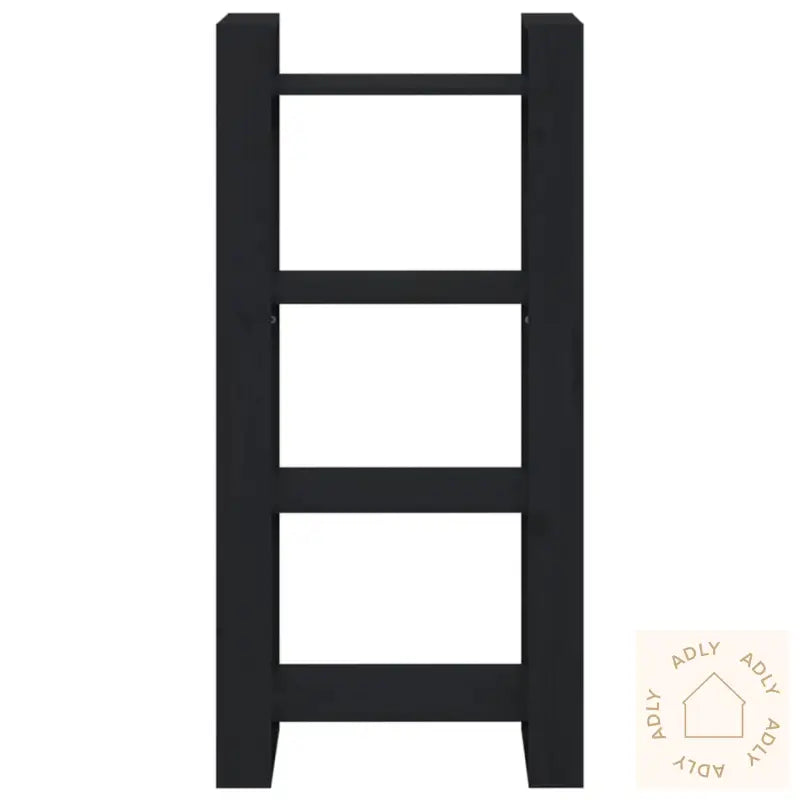 Bokhylle/Romdeler Svart 60X35X125 Cm Heltre