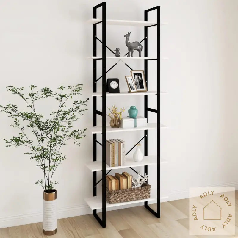 Høyskap Hvit 80X30X210 Cm Heltre Furu