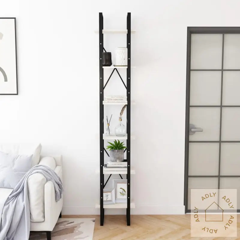Høyskap Hvit 40X30X210 Cm Heltre Furu