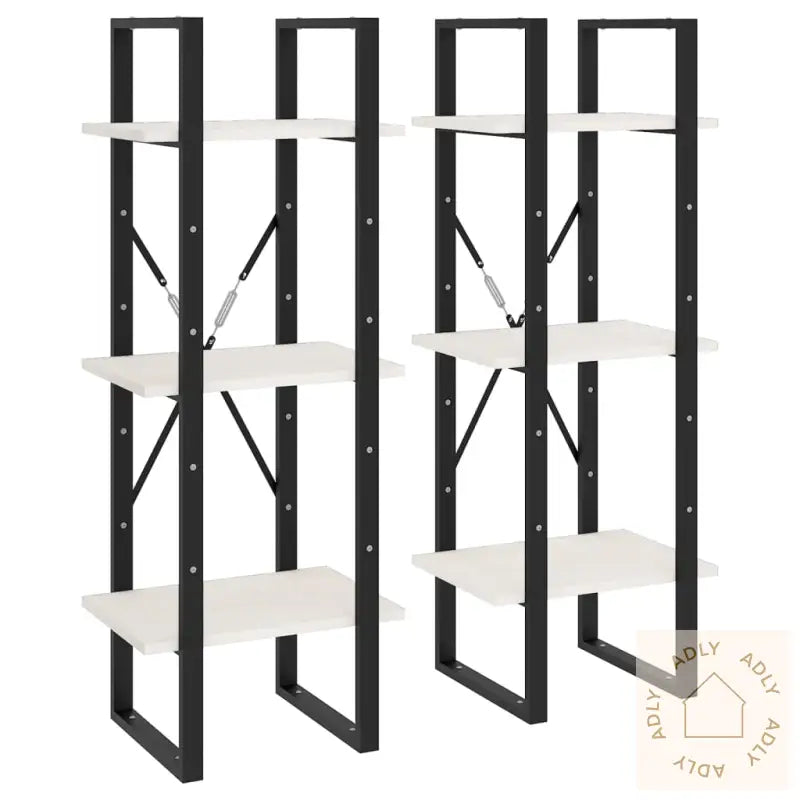 Høyskap Hvit 40X30X210 Cm Heltre Furu