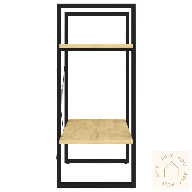 Bokhylle 2 Nivåer 60X30X70 Cm Heltre Furu