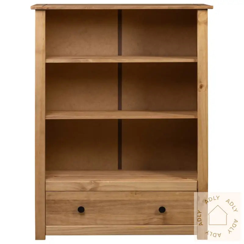 Bokhylle 80X35X110 Cm Heltre Furu Panama Range