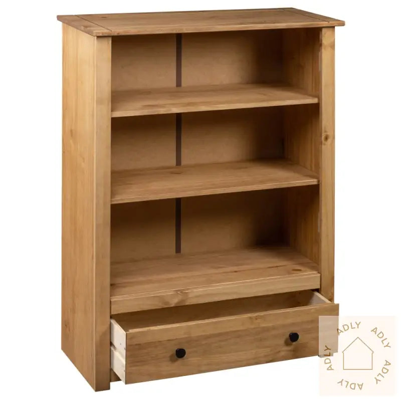 Bokhylle 80X35X110 Cm Heltre Furu Panama Range