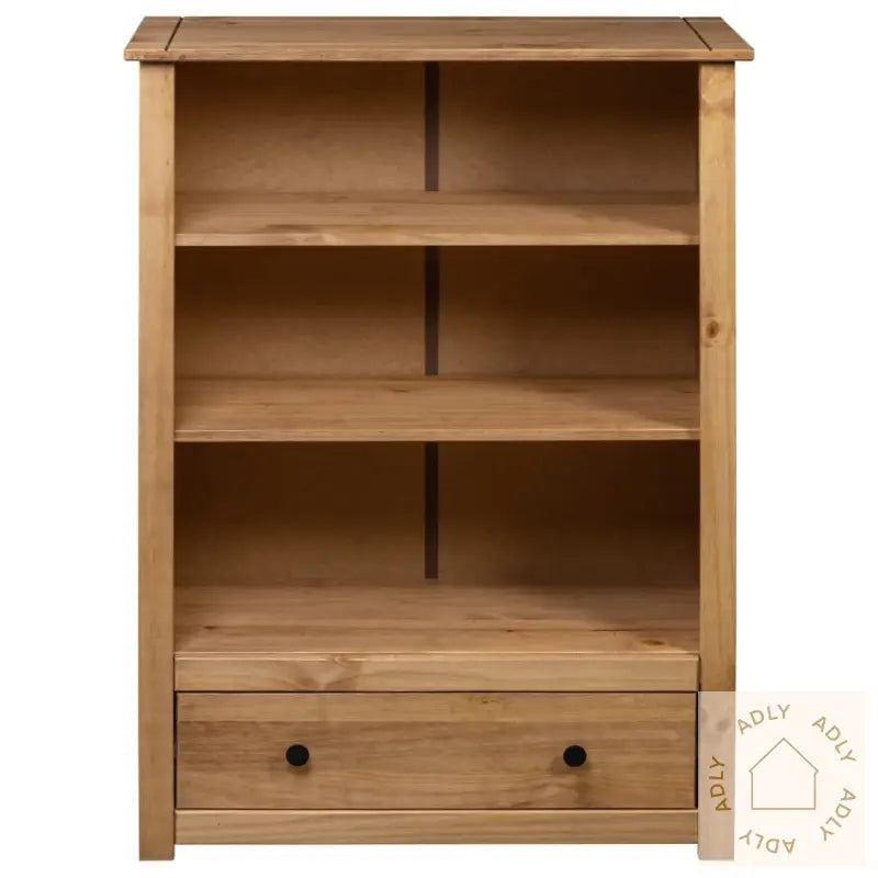 Bokhylle 80X35X110 Cm Heltre Furu Panama Range