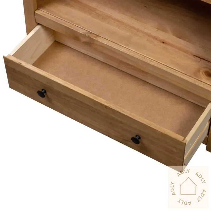 Bokhylle 80X35X110 Cm Heltre Furu Panama Range