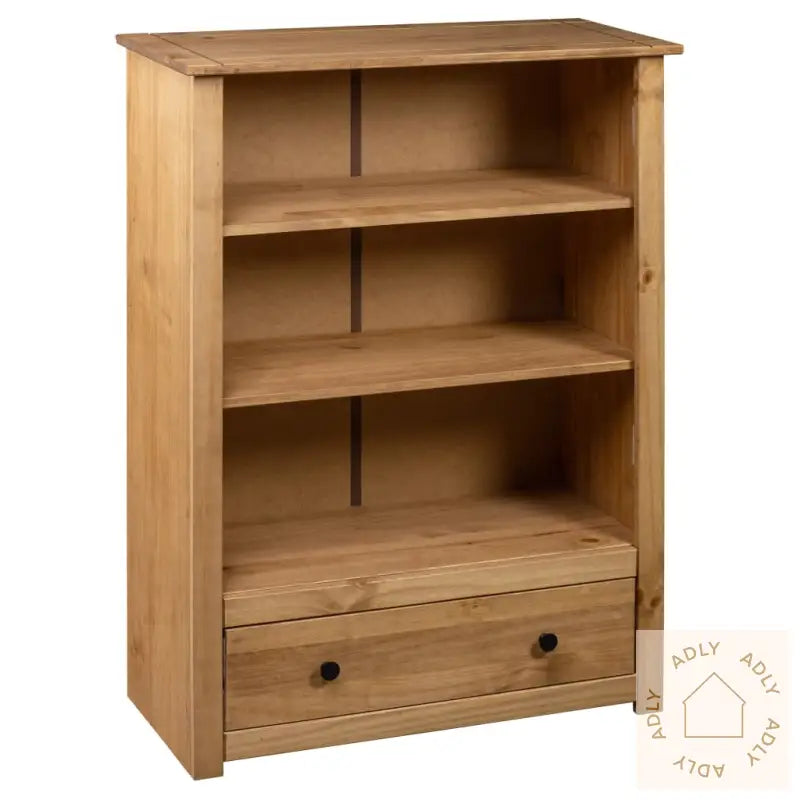Bokhylle 80X35X110 Cm Heltre Furu Panama Range
