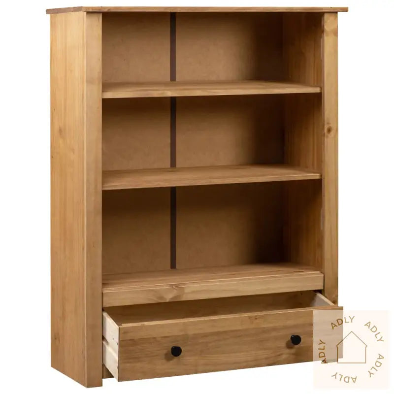 Bokhylle 80X35X110 Cm Heltre Furu Panama Range