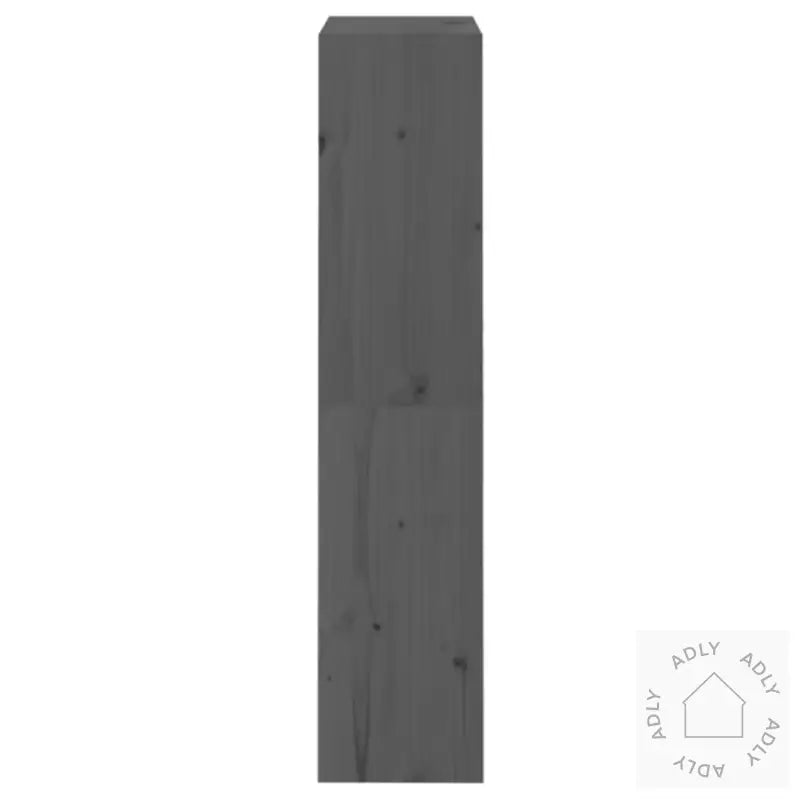 Bokhylle/Romdeler Grå 60X30X135,5 Cm Heltre Furu