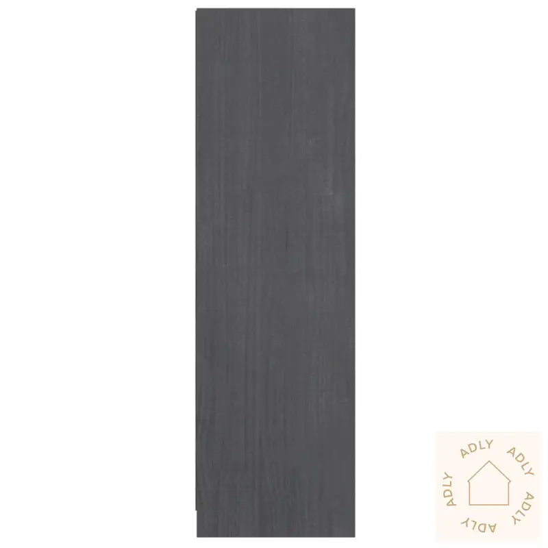 Bokhylle/Romdeler 36X33X110 Cm Heltre Furu Grå