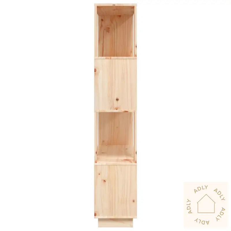 Bokhylle/Romdeler 80X25X132 Cm Heltre Furu