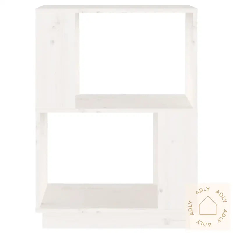 Bokhylle/Romdeler Hvit 51X25X70 Cm Heltre Furu