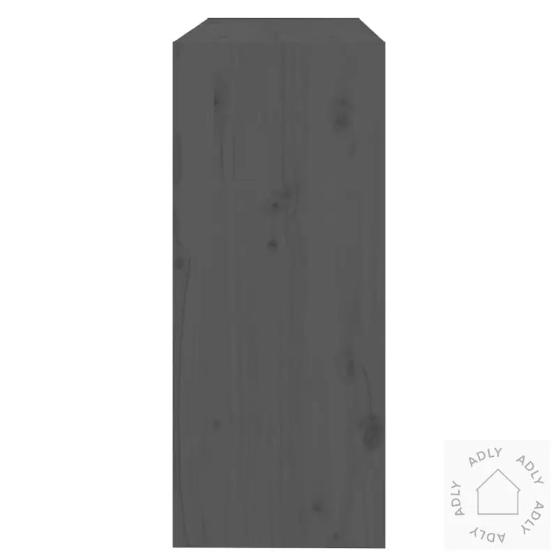 Bokhylle/Romdeler Grå 80X30X71,5 Cm Heltre Furu
