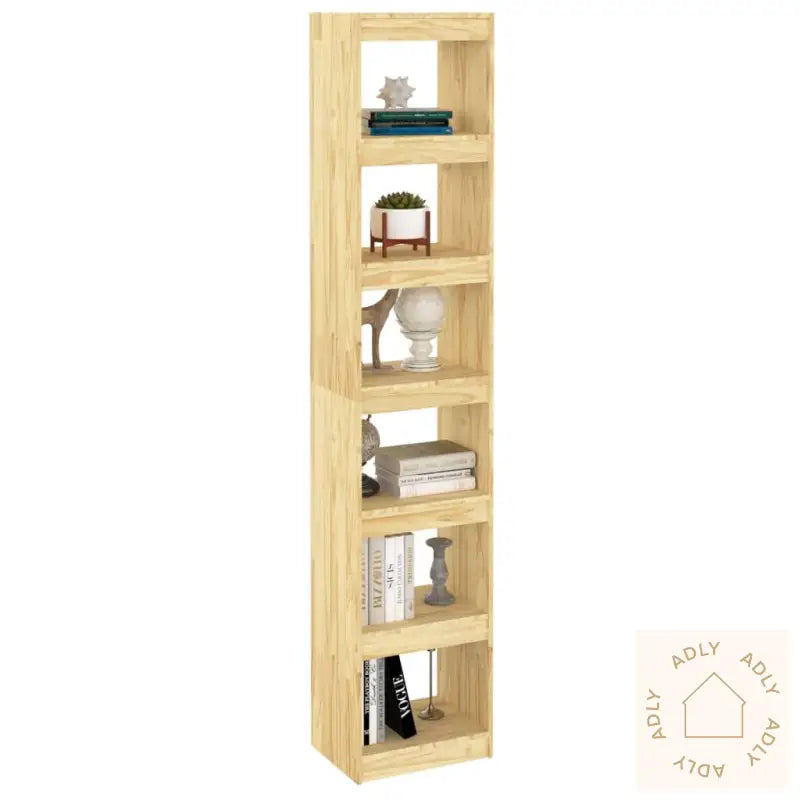 Bokhylle/Romdeler 40X30X199 Cm Heltre Furu