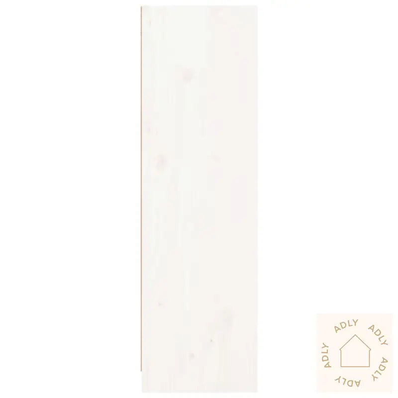 Bokhylle Hvit 70X33X110 Cm Heltre Furu