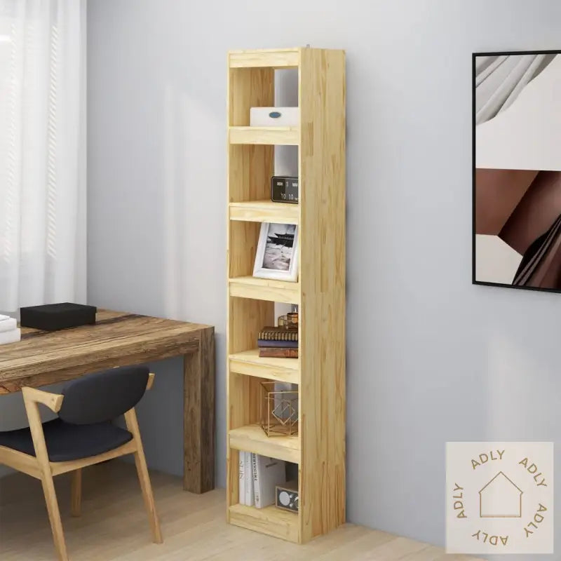 Bokhylle/Romdeler 40X30X199 Cm Heltre Furu