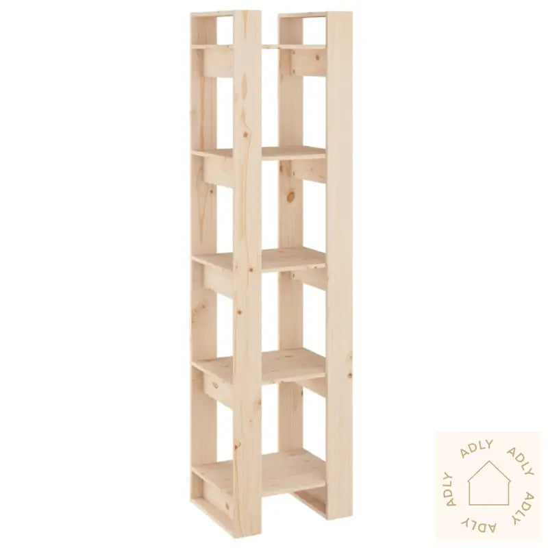 Bokhylle/Romdeler 41X35X160 Cm Heltre Furu