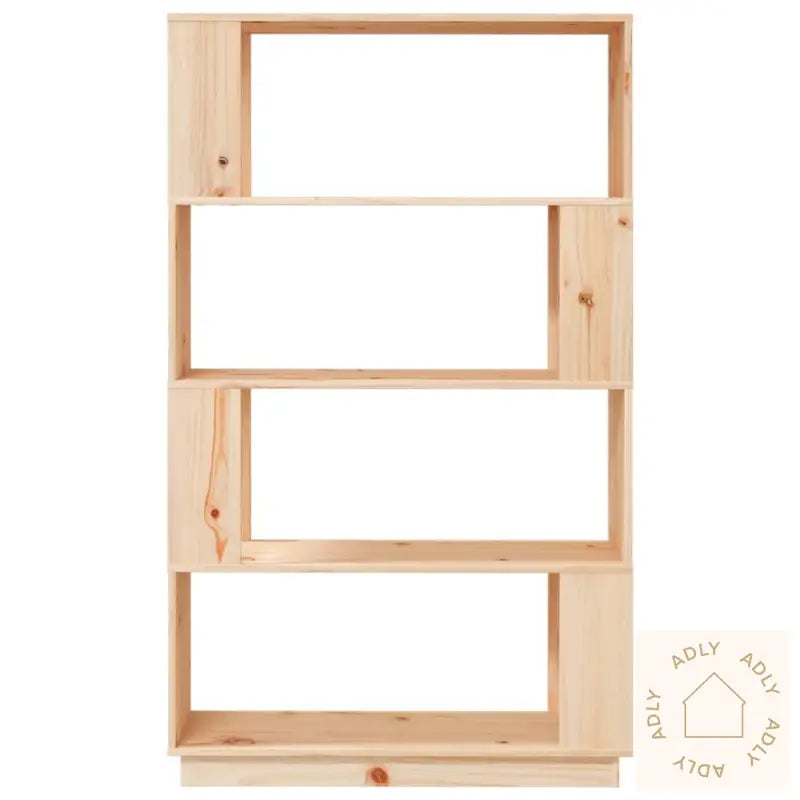 Bokhylle/Romdeler 80X25X132 Cm Heltre Furu