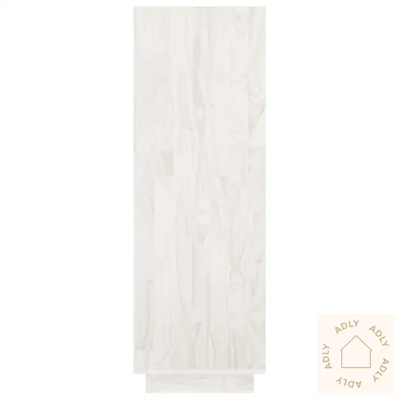 Bokhylle/Romdeler Hvit 80X35X103 Cm Heltre Furu