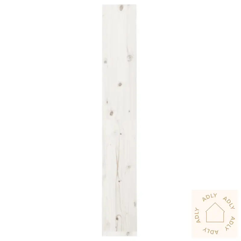 Bokhylle/Romdeler Hvit 60X30X199,5 Cm Heltre Furu