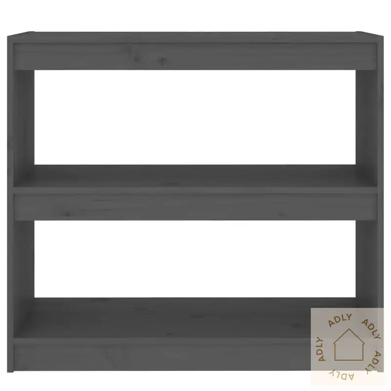 Bokhylle/Romdeler Grå 80X30X71,5 Cm Heltre Furu